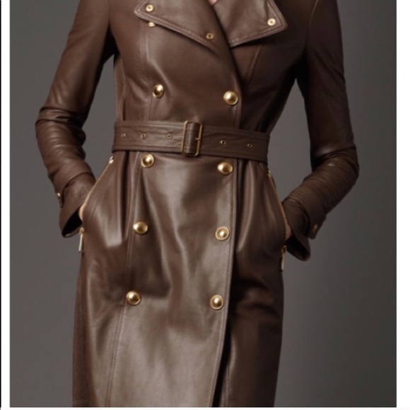 Burberry Jackets & Blazers - Burberry trench!!!! Leather trench coat Burberry